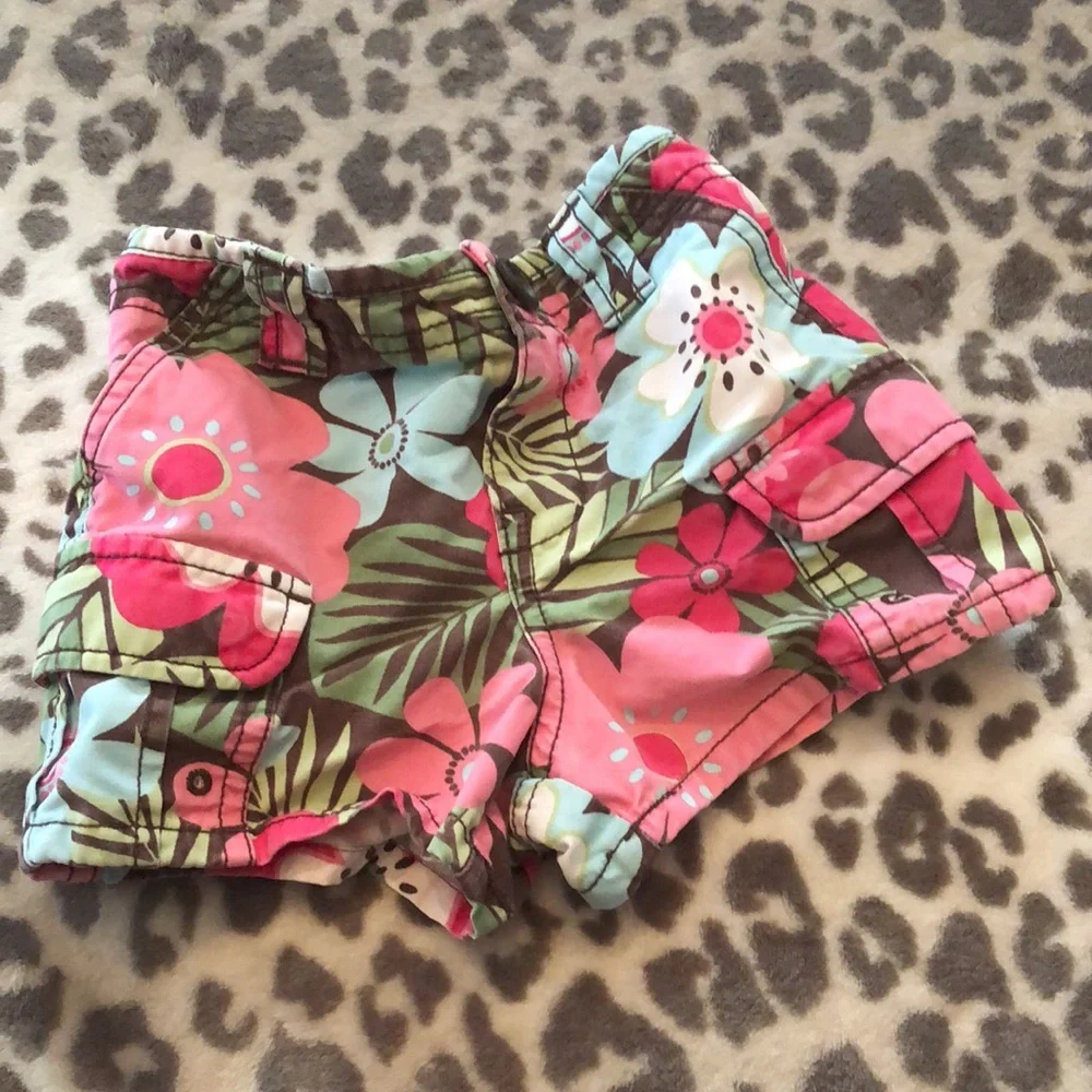 babyGap Floral Shorts